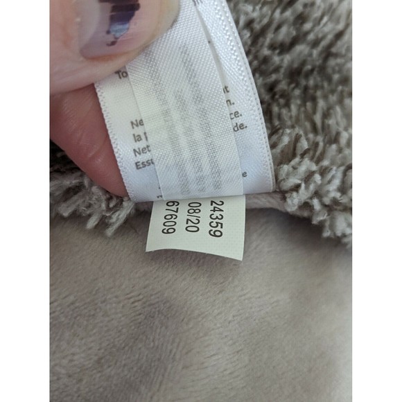 🍁 3/$20 Carter's Sloth Lovey Plush Security Blanket Grey Brown 2020 Shaggy Soft - Picture 5 of 6